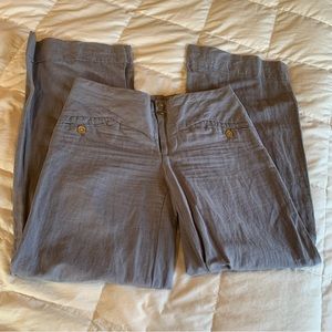 Y2K Anthropologie Flare Jeans Womens Size 6 BOHO Wide Leg Pants